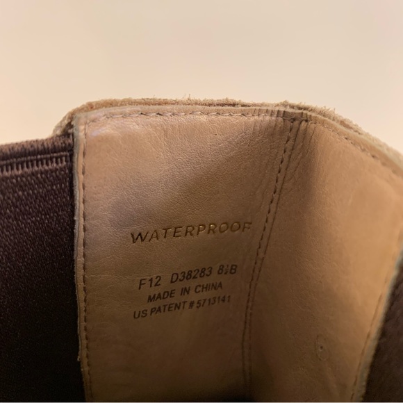 Cole Haan Johanna Tan Suede Wedge Boots - Picture 7 of 7